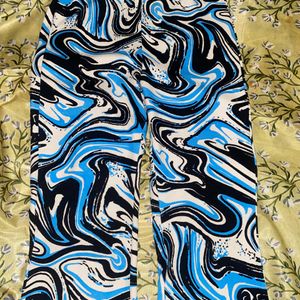 A Multi Colour Trouser For Women