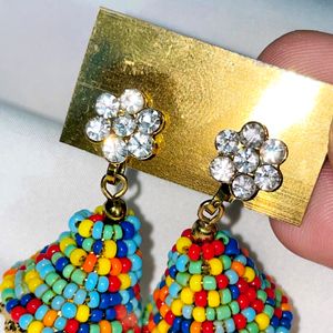 Multicolor Trending Jhomka Earring For Girls