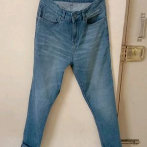 Slim Fit Denim Blue Jeans