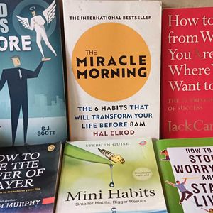 Set Of 6 Life Changing Books