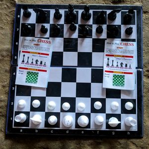 0Brand New Chess With All Things And Manual Under