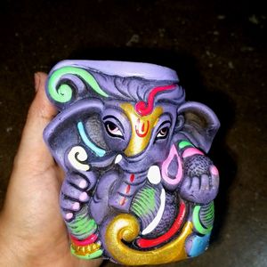 Handmade Terakota Beautiful Ganesh Penstrand