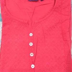 SRISHTI straight Kurta With Self Design