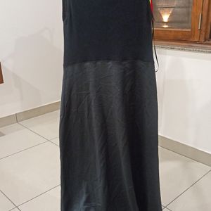 Original Zara Dress In Black Colour Halter Neck