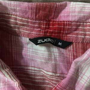 Pink Flannel Shirt Used For Only 3 Months