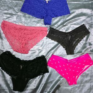 Combo Of 5 Victoria Secret Penty