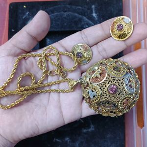 Golden Jewellery Set