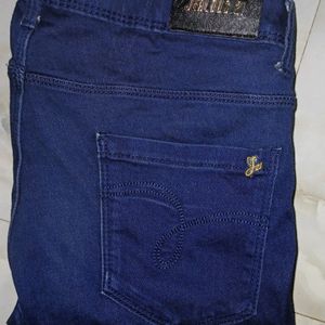 Jealous 21 Super Skinny Ankle Length Blue Jeans