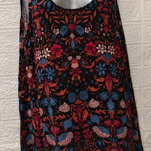 H&M Black Floral Dress