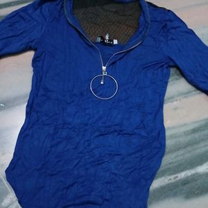 Blue Hot Top, Xs Size, Never Used