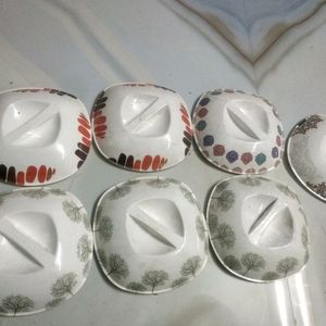 Fiber Dish Top 7 Pice