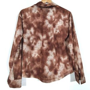 Brown And White Shade Shirt (Women's)