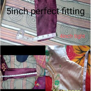 Purple Silky Plazo +Suit Salwar Set