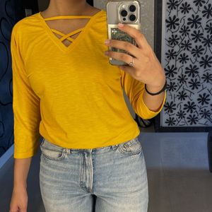 Yellow Top For Women