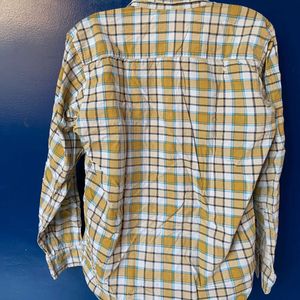 Yellow Checkered Shirt🖤#shirt #formal #menwear