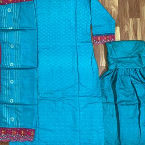 Sea Green Sharara Set For Women