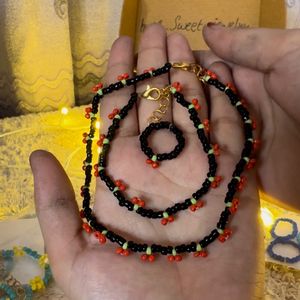 Beads Jewellery Set (pack Of 3)