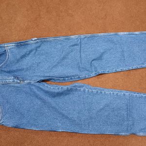 High Waist Blue Jeans  Cotton 100%