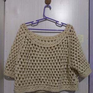 Mesh Crochet Top