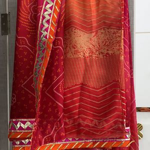 Bandhni Print Saree