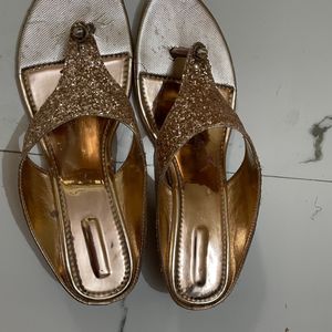 Shimmer sandals