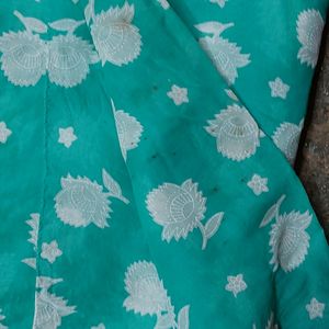 Cotton Floral Saree