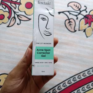 Foxtale Acne Soot Corrector Gel Sealed Pack