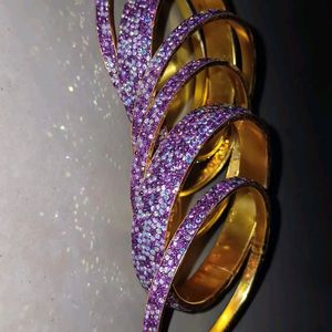 Purple Bangles/Kada