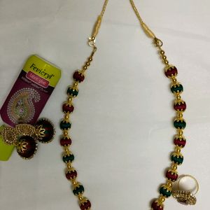 Silk Thread Jewellery Necklace