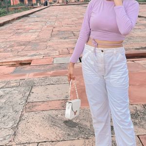 🥳Flate Sell 🥳Lavender Backless Top