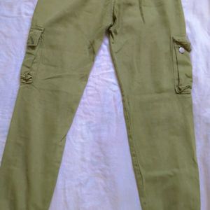 Unisex Olive Green Cargo