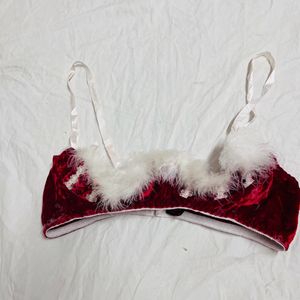 Lux Velvet Fur Lingerie Christmas Special