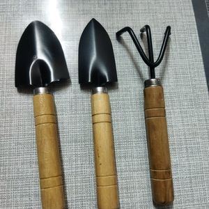 3pcs Small Hand Cultivator, Trowel, Garden Fork