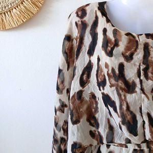 Animal Print Dress From Spain