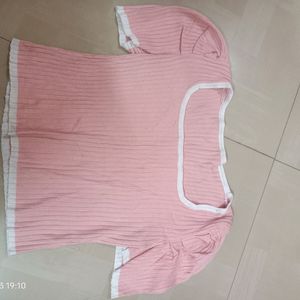 Peach Colour Top For Women And Girls