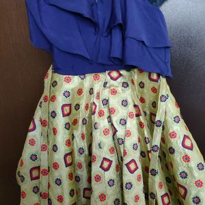 Very Pretty Frock For 4 To 8 Years Girls