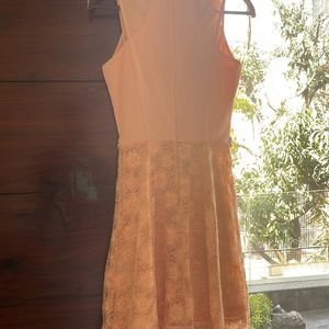 Peach Dress