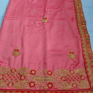 Bridal (4) Heavy Saree With Blouse