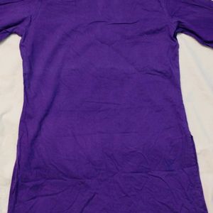 Purple Short Kurti