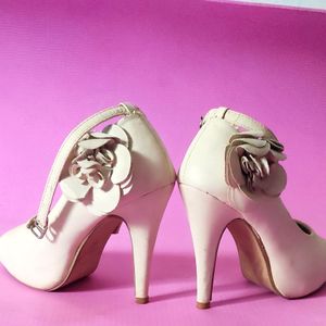 White Stilleto Heels