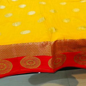 Haladi Function Saree