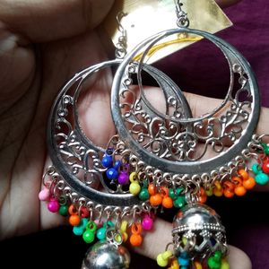 🆕 Multicolored Jhumka