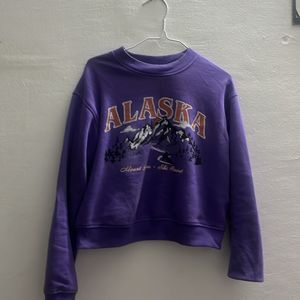 H&M Purple Sweatshirt