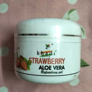 Khadi Rang Strawberry Aloe Vera Gel-100gm