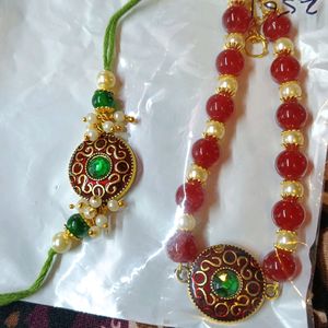 Handmade Braclet With Rakhi