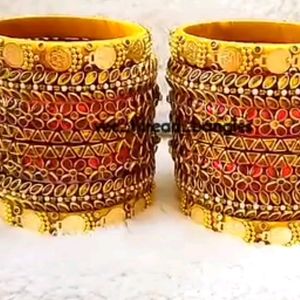 My Bridal Bangles Just Like New.  Thread Bangle