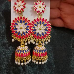 Double Shade Jhumka