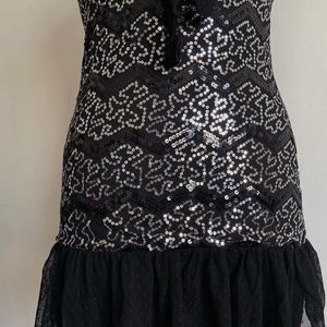 Shimmer Black Versatile Camisole