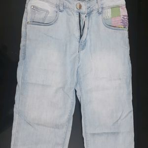 Kids 3 Quarter Jeans