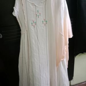 Branded Aline Long Kurta Duppa